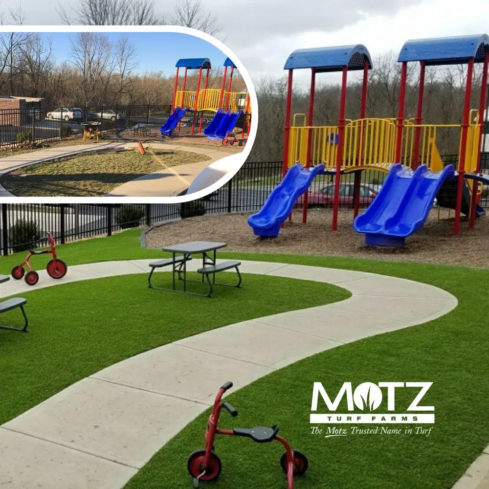 Professional residential landscaping in Cincinnati, OH by Motz Turf Farms