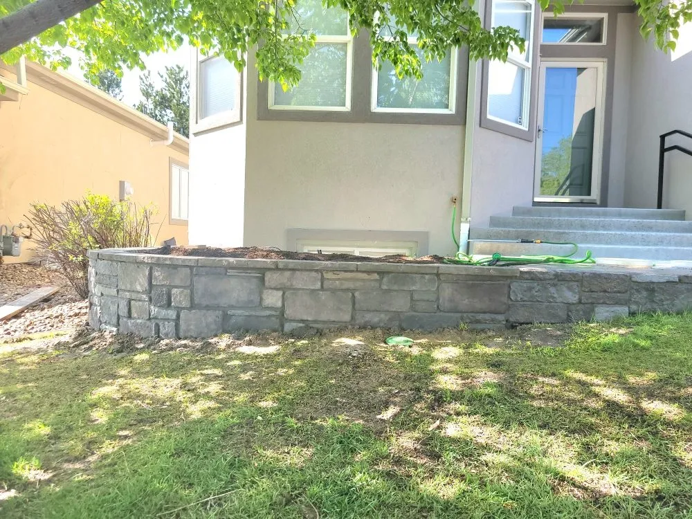 Affordable garden landscaping with custom design in Denver, CO by Mount Sinai Landscaping & Concrete