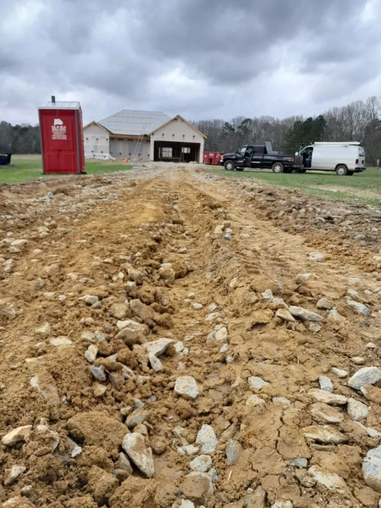 Affordable landscape design in Temple, GA by Mountain Brook Grading