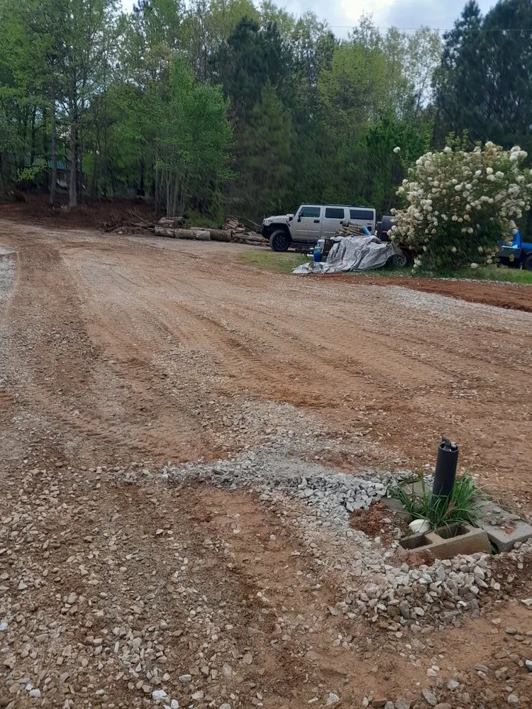Local outdoor landscaping in Temple, GA by Mountain Brook Grading