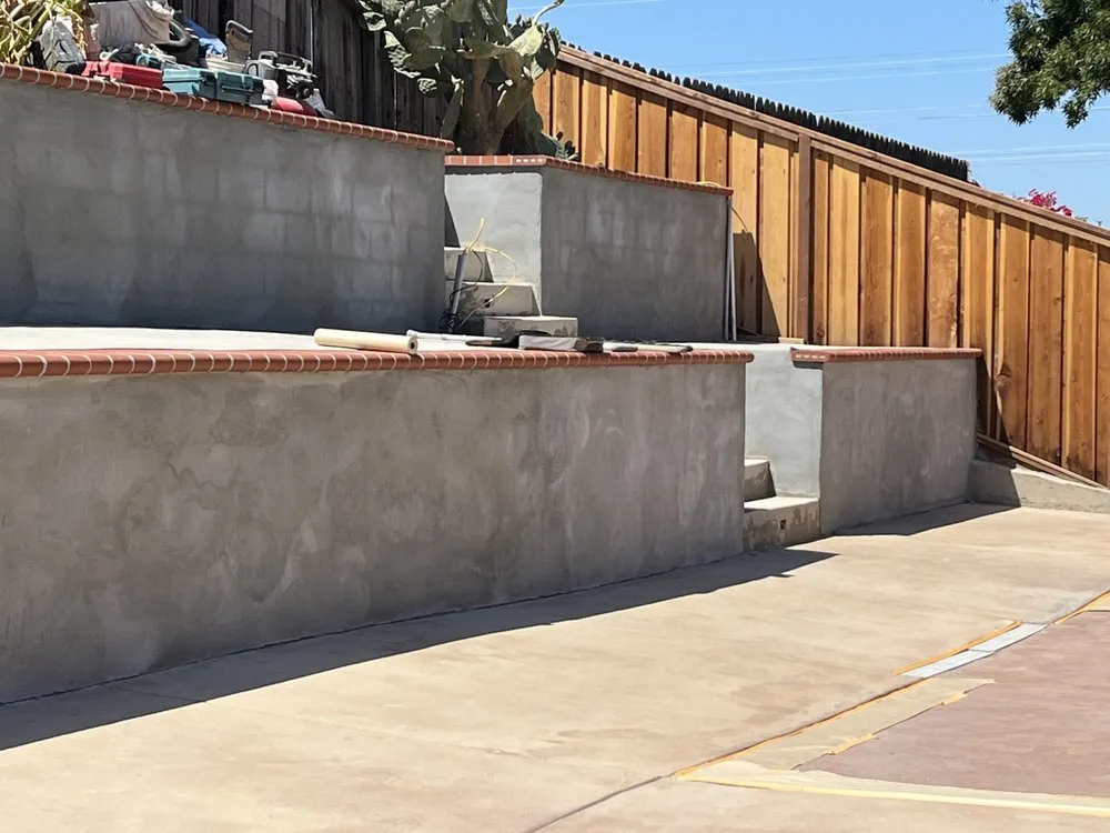 Custom residential landscaping for outdoor upgrades in San Leandro, CA by Mountain Concrete