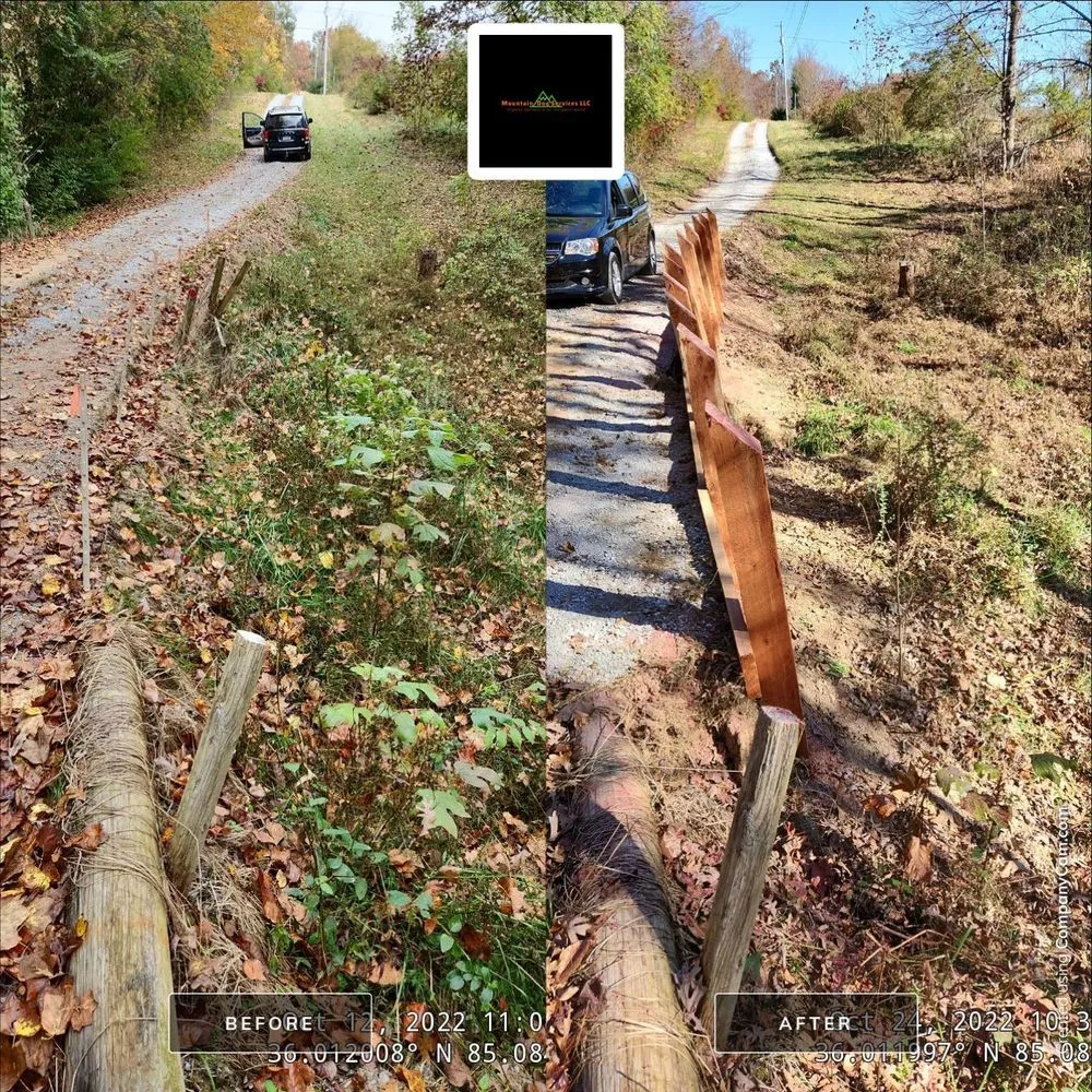 Custom yard maintenance for outdoor upgrades in Sparta, TN by Mountain-Dog Services