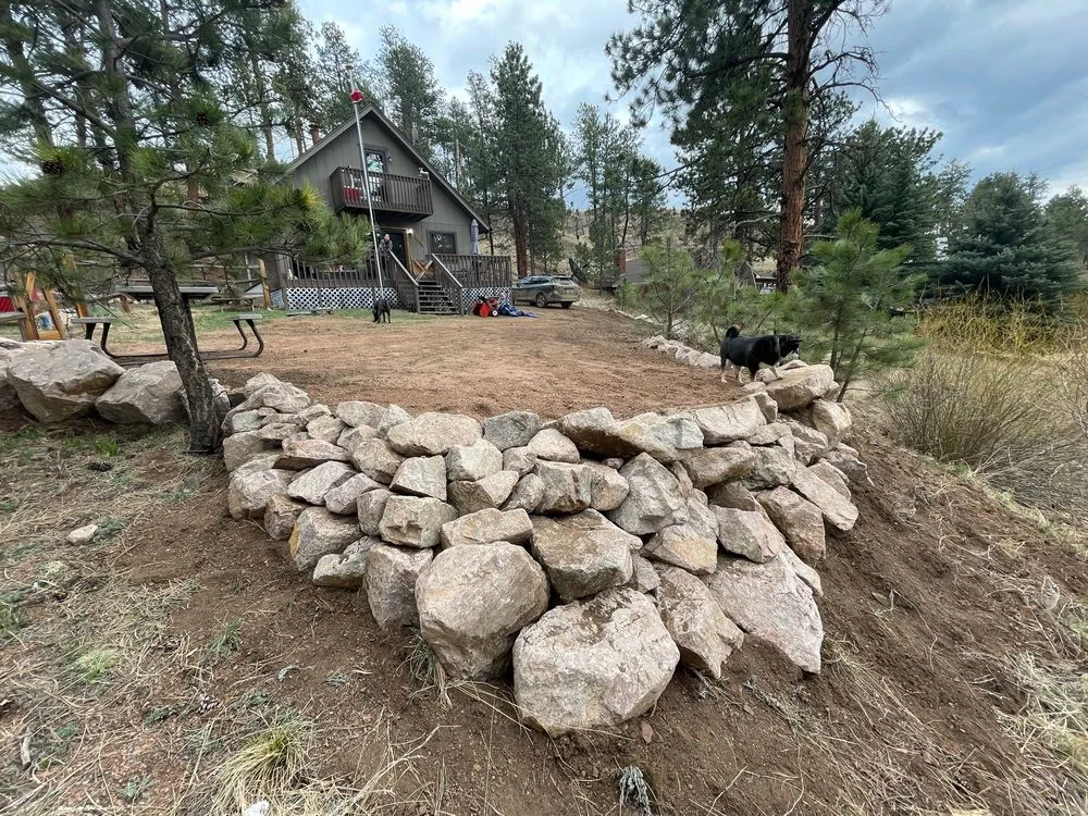 Affordable landscape design in Woodland Park, CO by Mountain High Creations