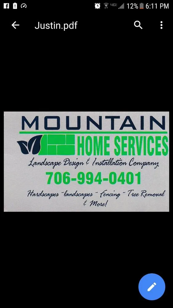 Professional yard cleanup service in Hayesville, NC by Mountain Home Services