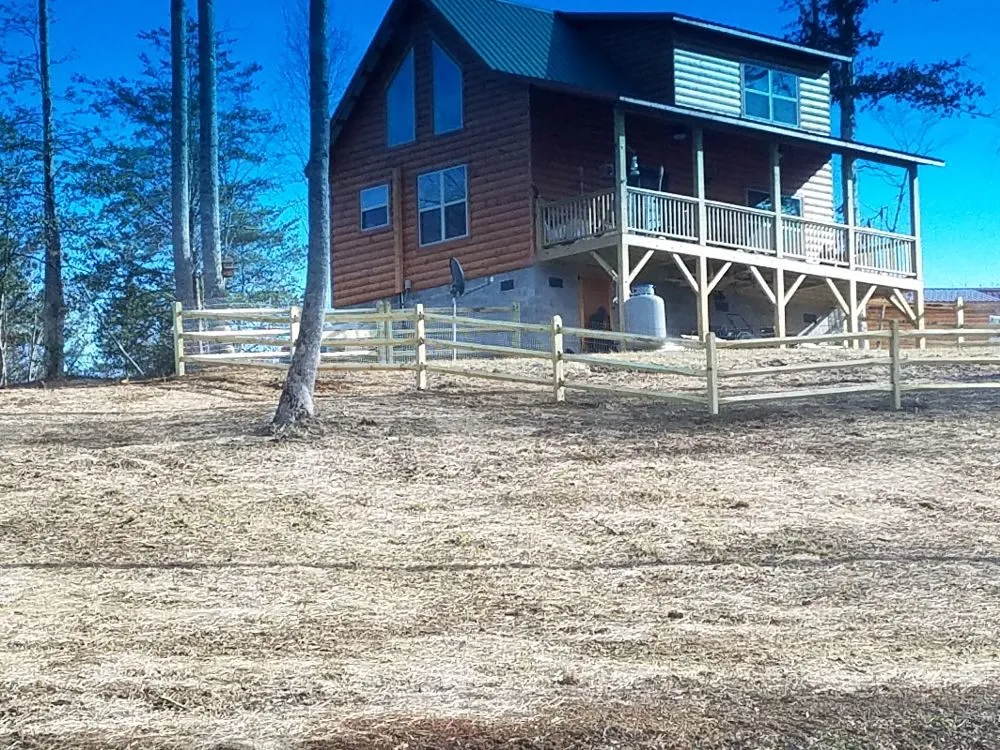Custom yard cleanup service for residential properties across Hayesville, NC - Mountain Home Services