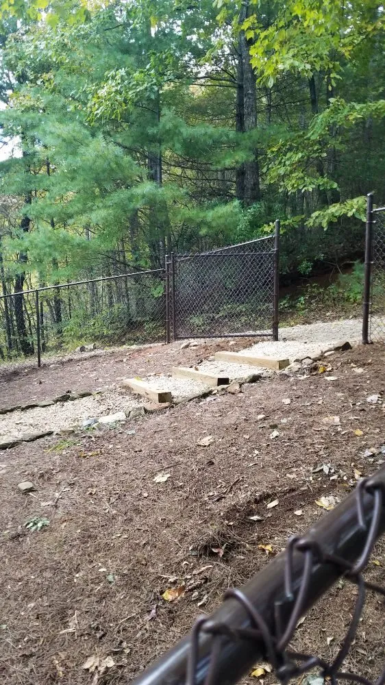 Custom outdoor landscaping in Hayesville, NC by Mountain Home Services