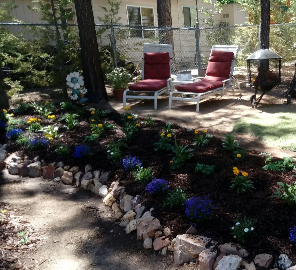 Affordable residential landscaping in Big Bear Lake, CA by Mountain homesteaders