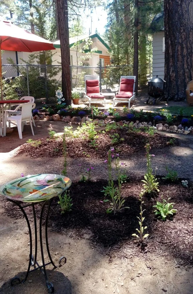 Expert landscape installation in Big Bear Lake, CA by Mountain homesteaders