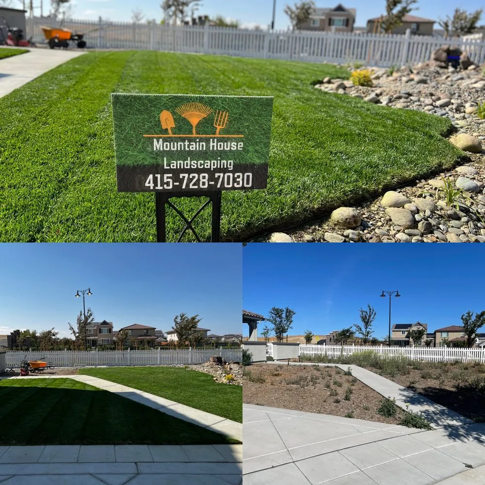 Affordable residential landscaping in Tracy, CA - Mountain House Landscaping