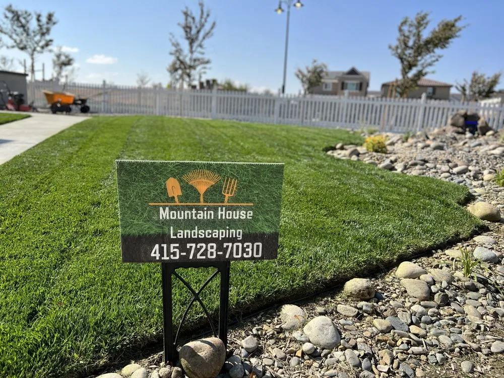Professional landscape design in Tracy, CA by Mountain House Landscaping