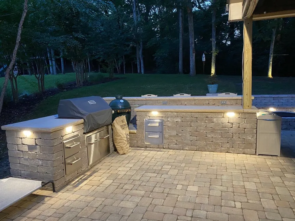 Custom landscaping services for outdoor upgrades in Nashville, TN by Mountain Man Hardscapes