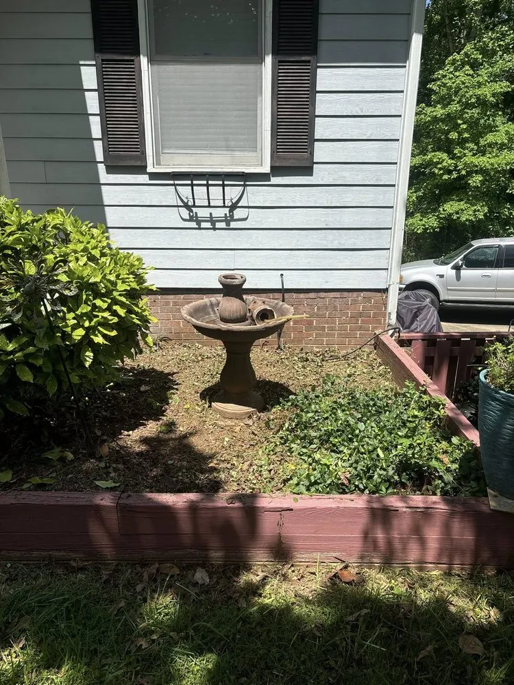 Custom landscape design for residential properties in Shelby, NC by Mountain Man