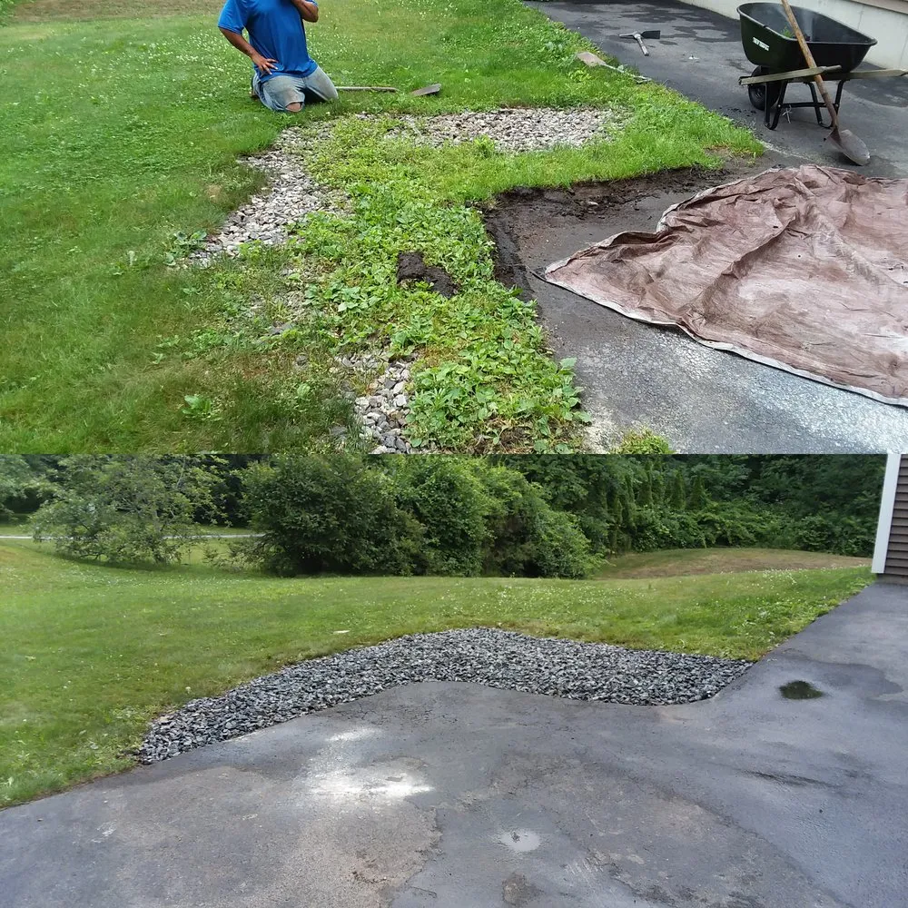Professional landscape design in Dorchester, NH by Mountain Men Services