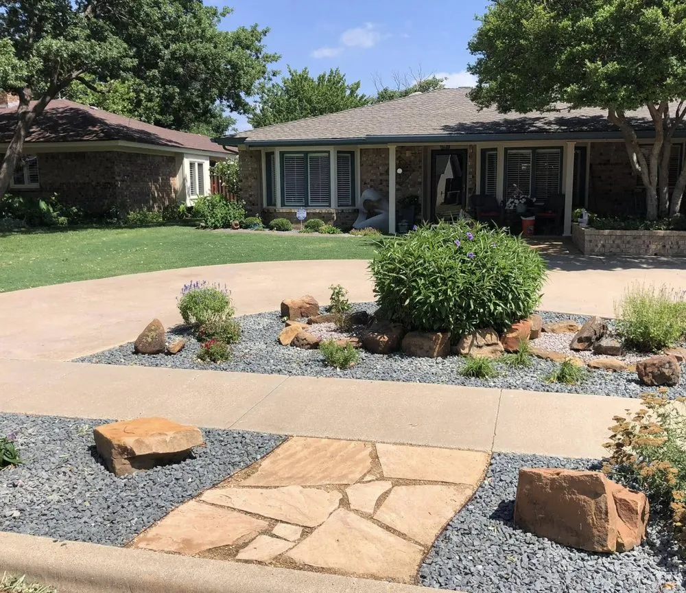 Trusted landscape design experts serving Lubbock, TX - Mountain Movers Landscape Fence & Tree