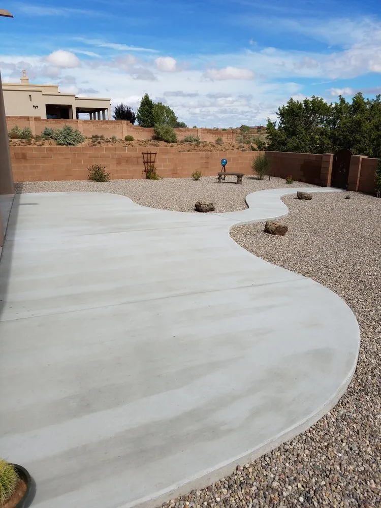 Custom outdoor landscaping for homes across Rio Rancho, NM - Mountain Paradise Landscaping