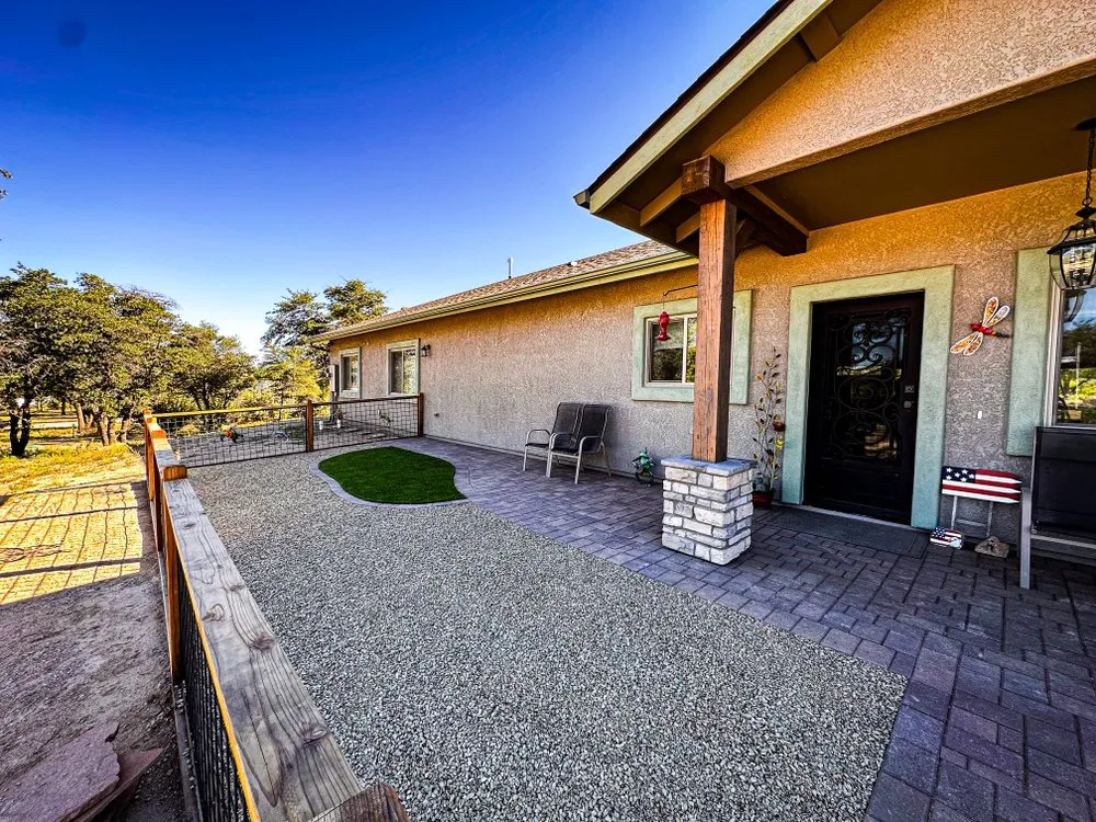 Affordable garden landscaping for residential properties in Prescott Valley, AZ by Mountain Paving