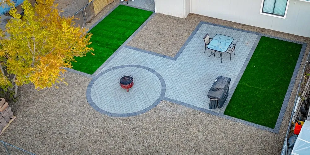 Custom landscaping services for homes in Prescott Valley, AZ by Mountain Paving