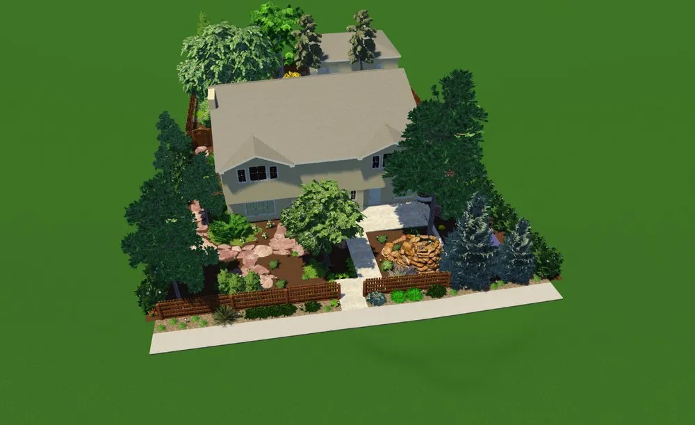 Professional landscape installation in Boulder, CO by Mountain Sky Landscaping