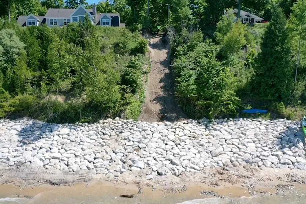 Top-rated yard cleanup service in Brimley, MI - Mountain Stone
