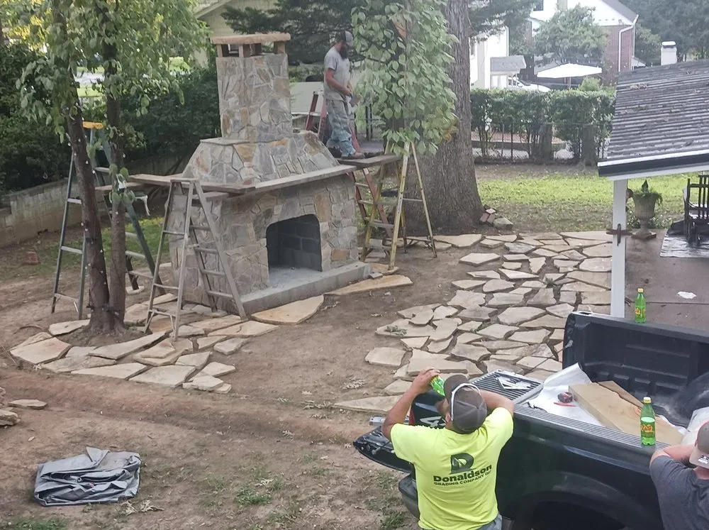 Custom outdoor landscaping for outdoor upgrades across Catawba, NC - Mountain Stone Masonry & Landscaping