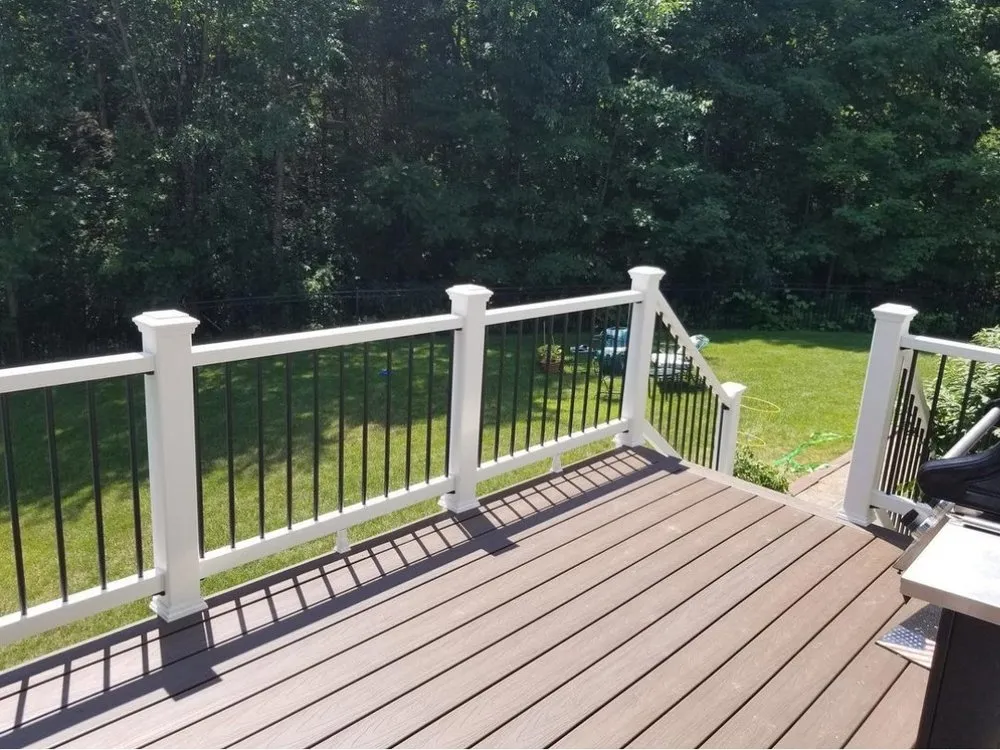 Expert garden landscaping in Underhill, VT - Mountain View Deck and Patios