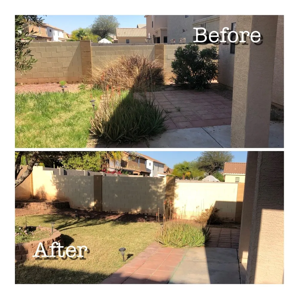 Custom outdoor landscaping for outdoor upgrades in Phoenix, AZ by Mountain View Landscape and Design