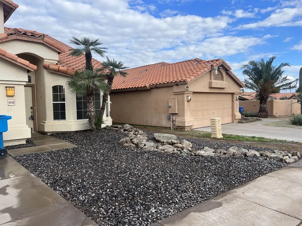 Custom landscaping services for beautiful yards across Phoenix, AZ - Mountain View Landscape and Design