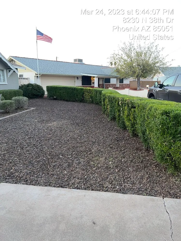 Custom residential landscaping for residential properties in Phoenix, AZ by Mountain View Landscape and Design