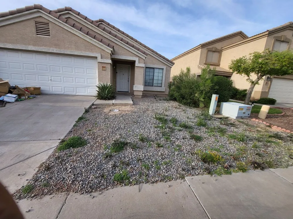 Expert yard cleanup service in Phoenix, AZ by Mountain View Landscape and Design