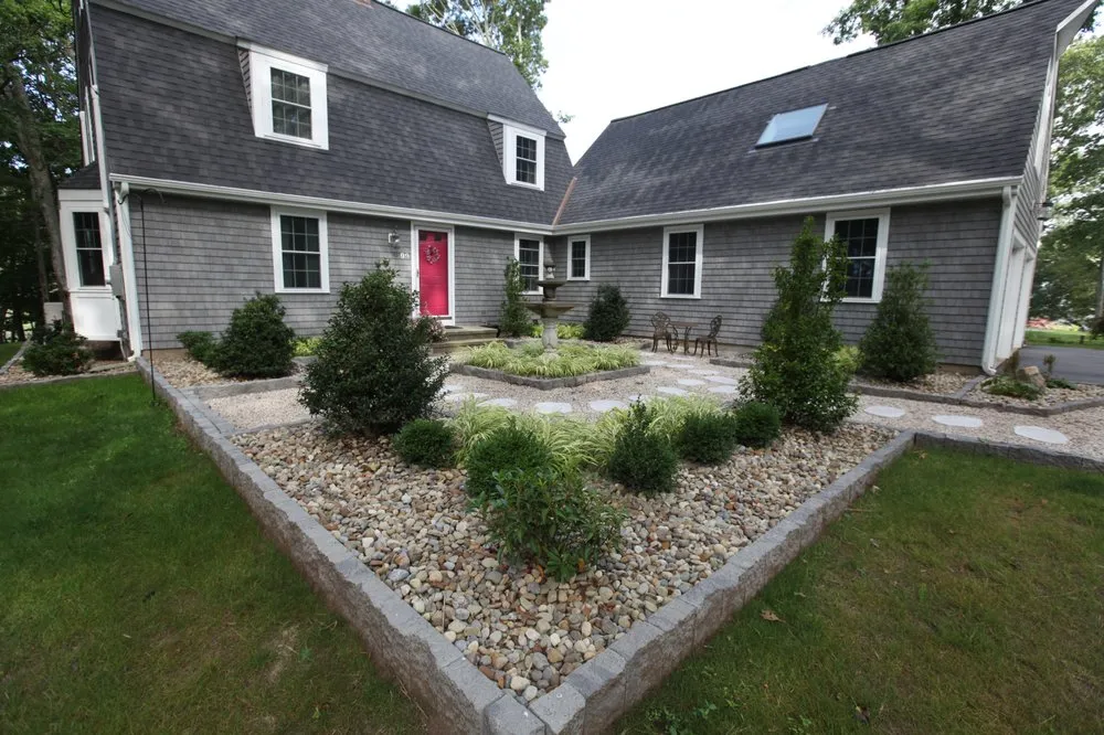 Custom landscape design for outdoor upgrades in Cromwell, CT by Mountain View Landscape