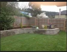 Custom landscape installation for homes in Fairview, NC by Mountain View Landscapes