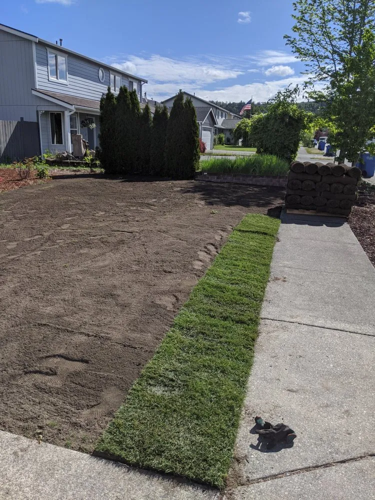 Professional garden landscaping in Graham, WA - Mountain View Landscaping