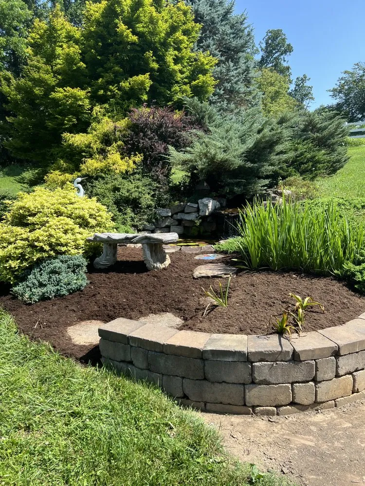 Professional outdoor landscaping for beautiful yards across Etowah, NC - Mountain View Lawn and Garden