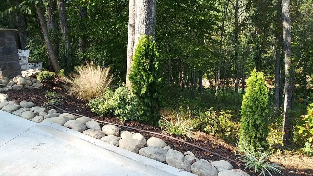 Affordable garden landscaping in Knoxville, TN by Mountain View Lawnscapes