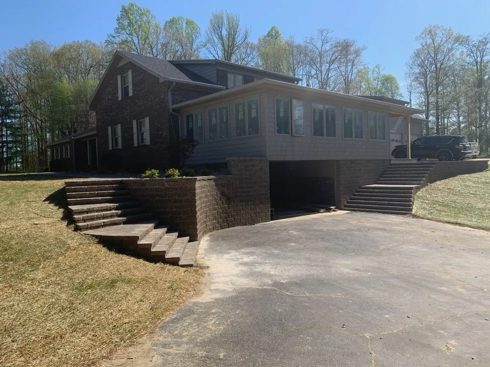 Local landscape installation in Albany, KY by Mountain View Nursery