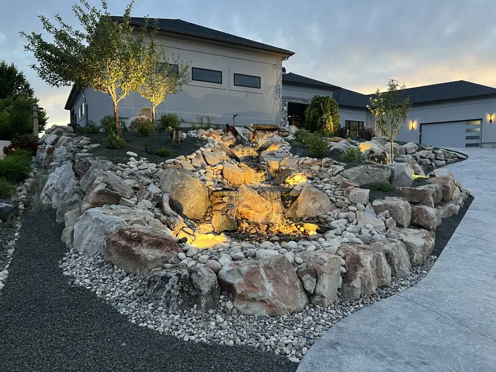 Affordable garden landscaping in Boise, ID by Mountain West Landscapes