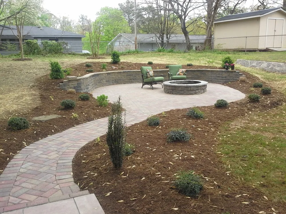 Local yard maintenance for outdoor upgrades in Cleveland, TN by MountainCrest Landscapes Irrigation and Hard Scapes