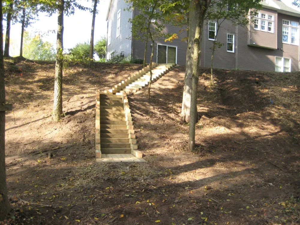 Local garden landscaping for year-round maintenance in Evart, MI by Mountains Edge