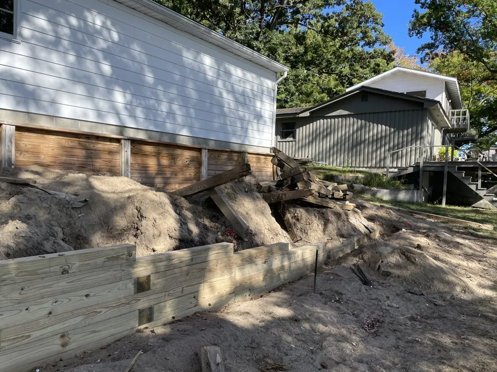 Expert lawn mowing service for residential properties in Evart, MI by Mountains Edge