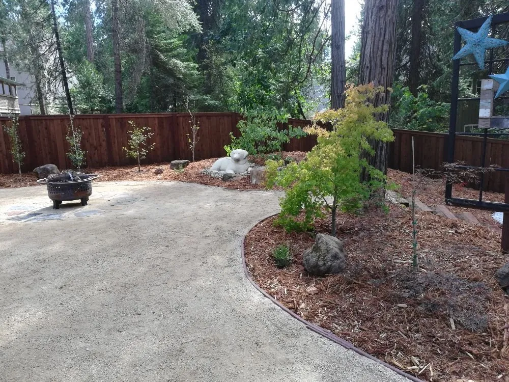 Affordable landscape installation in Twain Harte, CA by MountainSide Landscaping