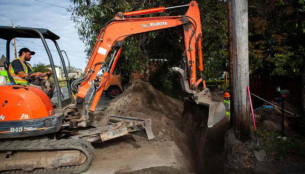 Local lawn mowing service experts serving Port Townsend, WA - Moving Earth Excavation