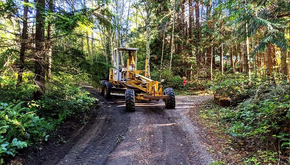 Custom yard maintenance for beautiful yards across Port Townsend, WA - Moving Earth Excavation