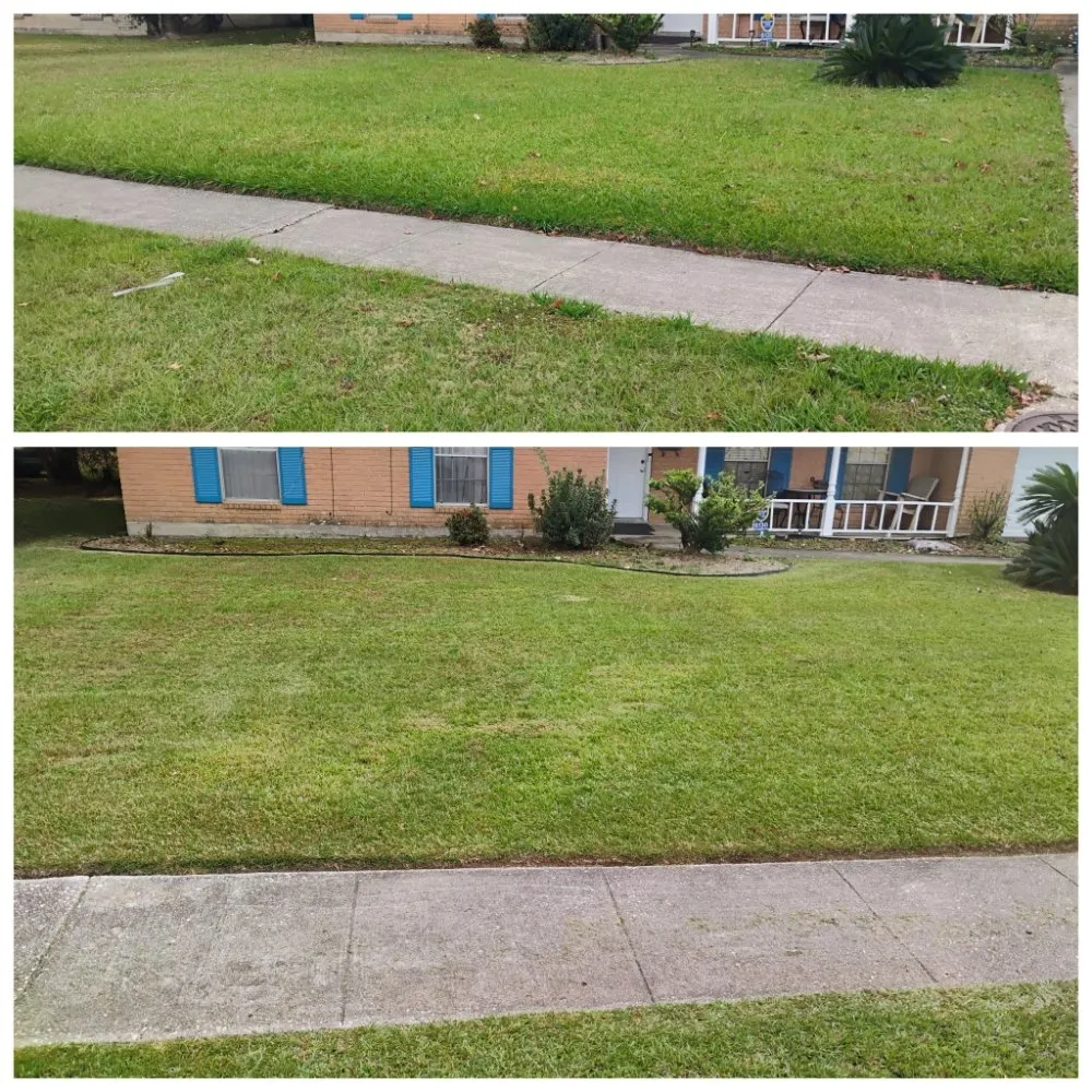 Expert residential landscaping in Baton Rouge, LA by Mow & Go Lawn Service