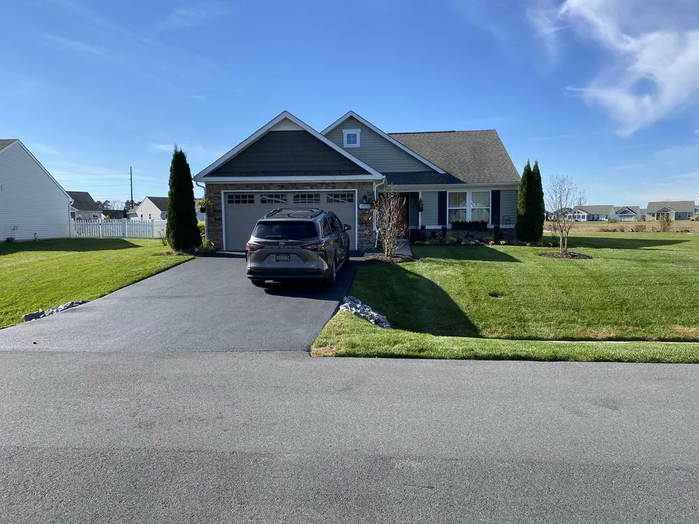 Custom residential landscaping in Lewes, DE by Mow & Go