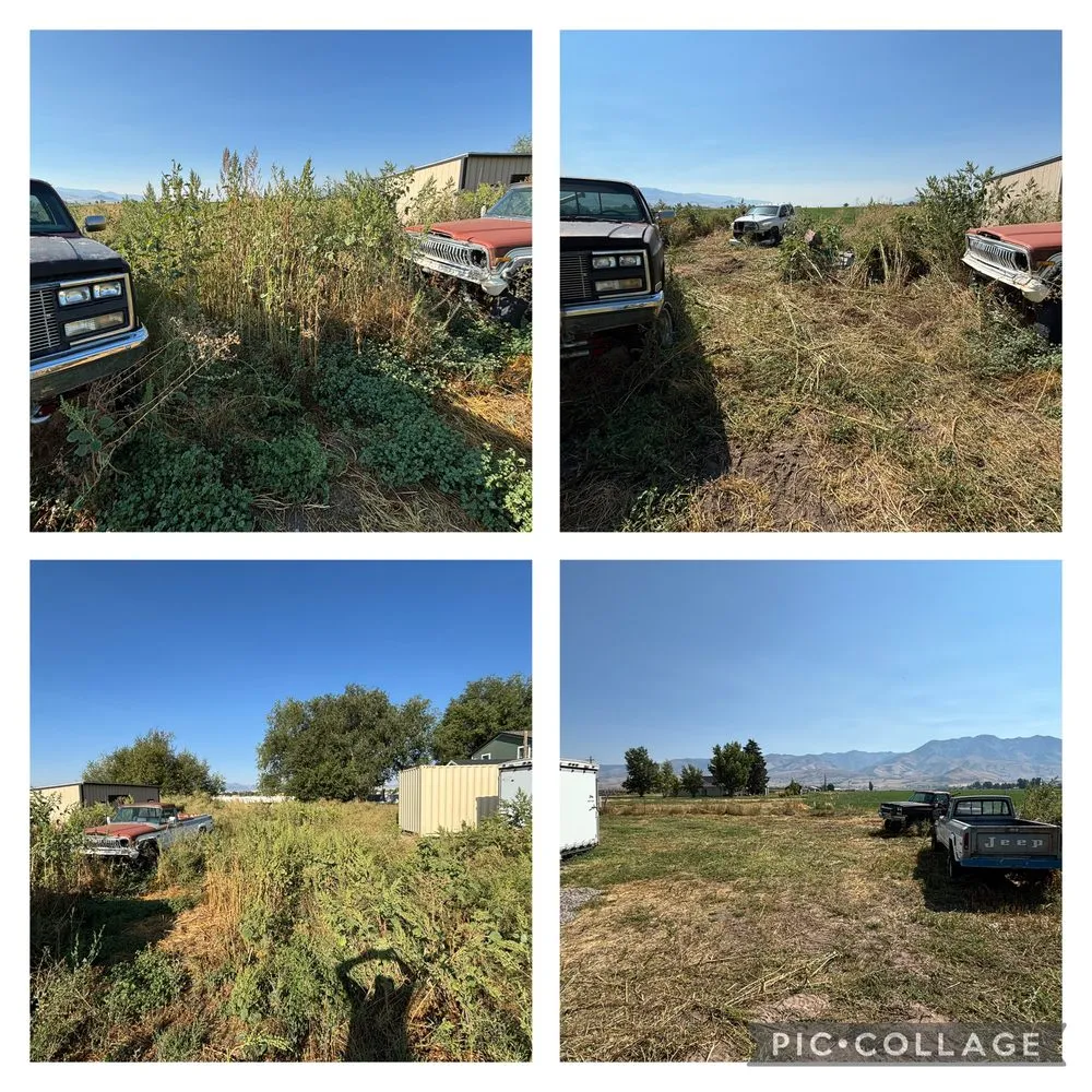 Professional landscaping services with custom design in Hyde Park, UT by Mow & Go Tractor Co