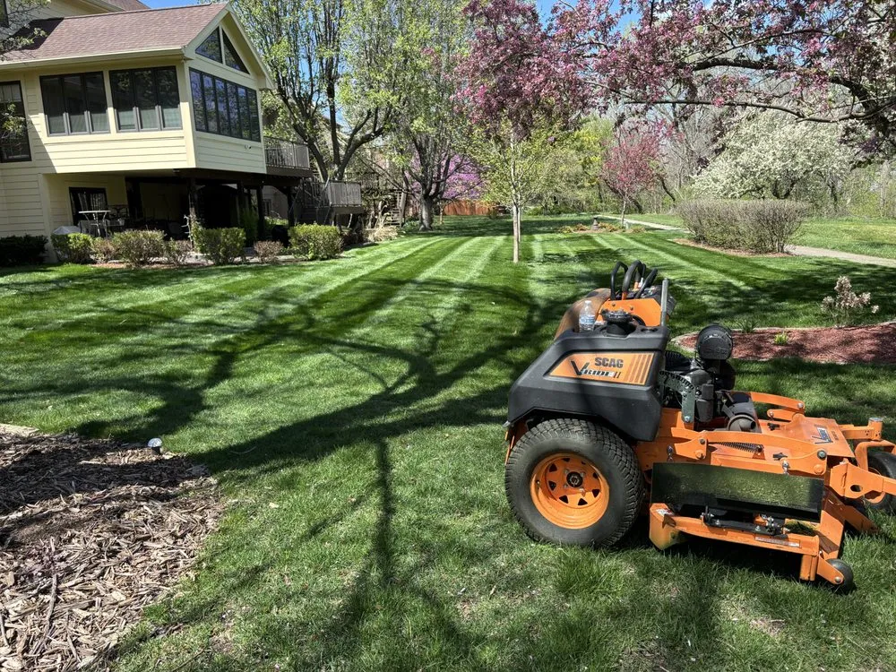 Trusted landscape design with custom design in West Des Moines, IA by Mow & go