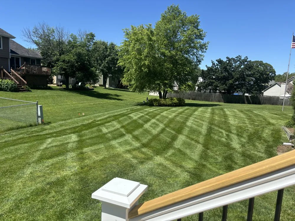 Local landscape installation in West Des Moines, IA - Mow & go