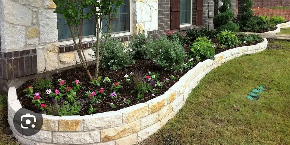 Professional garden landscaping in The Colony, TX - Mow & More Landscapes