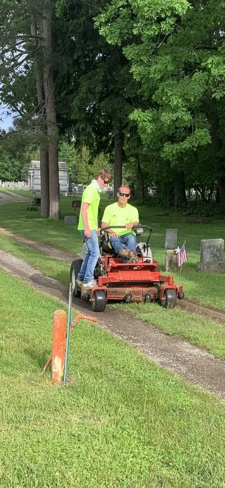 Local landscape installation in Chesaning, MI by Mow & Snow