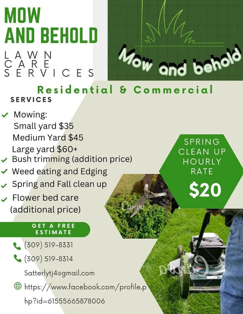 Affordable landscaping services experts serving Geneseo, IL - Mow and Behold